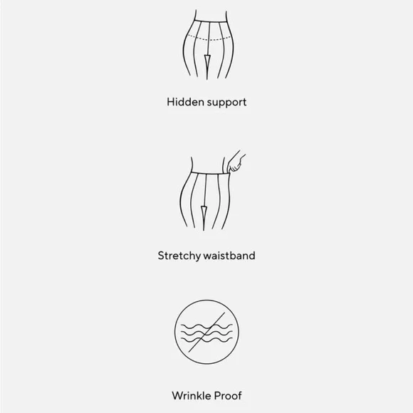 Honeylove Perfectioist Black Ankle Pants NWT SMALL - Picture 3 of 13